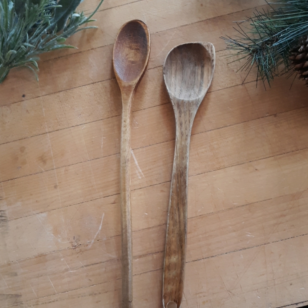 Vintage wooden spoons